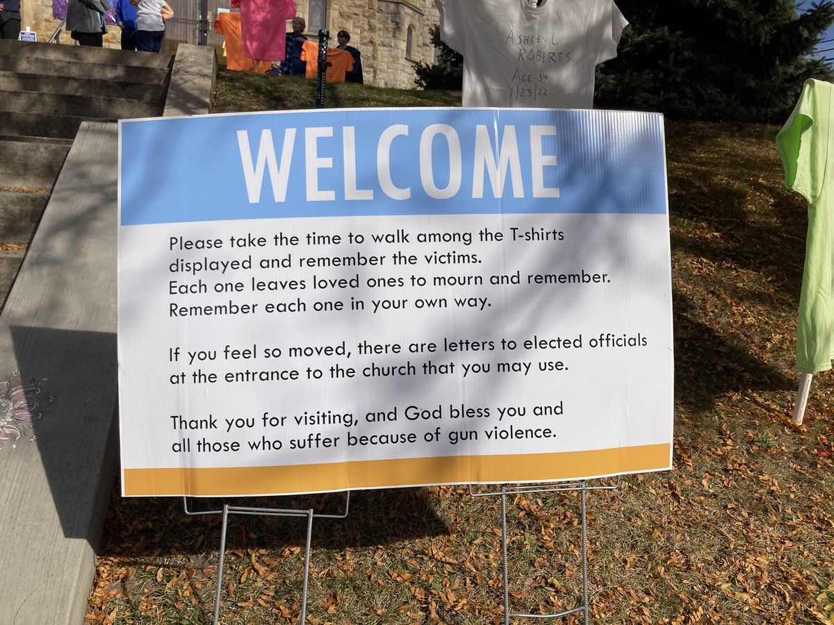 ItsAmyWhipple's tweet photo. Join us at Sixth Church (Forbes/Murray) for the Memorial to the Lost. Service, Sunday, October 30 at 2 pm. Display through November 8.

More than 110 people died by gun violence in Allegheny County since Oct. 2021. We urge you to advocate with us for common sense gun legislation. https://t.co/sykVq1xJGm