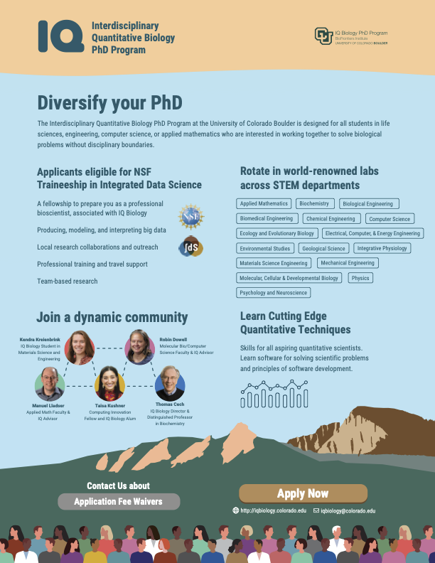 ryanlayer (@ryanlayer) on Twitter photo Apps are open for Interdisciplinary Quantitative Biology #PhD Program at <a href="/CUBoulder/">CU Boulder 🦬</a> <a href="/BioFrontiers/">BioFrontiers 💻🦠🧬🧪🧫💉📊📓</a> Learn both sides of #quantitative #biology with funded rotations through wet and dry labs among 11 departments. colorado.edu/certificate/iq… Apps are open for Interdisciplinary Quantitative Biology #PhD Program at <a href="/CUBoulder/">CU Boulder 🦬</a> <a href="/BioFrontiers/">BioFrontiers 💻🦠🧬🧪🧫💉📊📓</a> Learn both sides of #quantitative #biology with funded rotations through wet and dry labs among 11 departments. colorado.edu/certificate/iq…