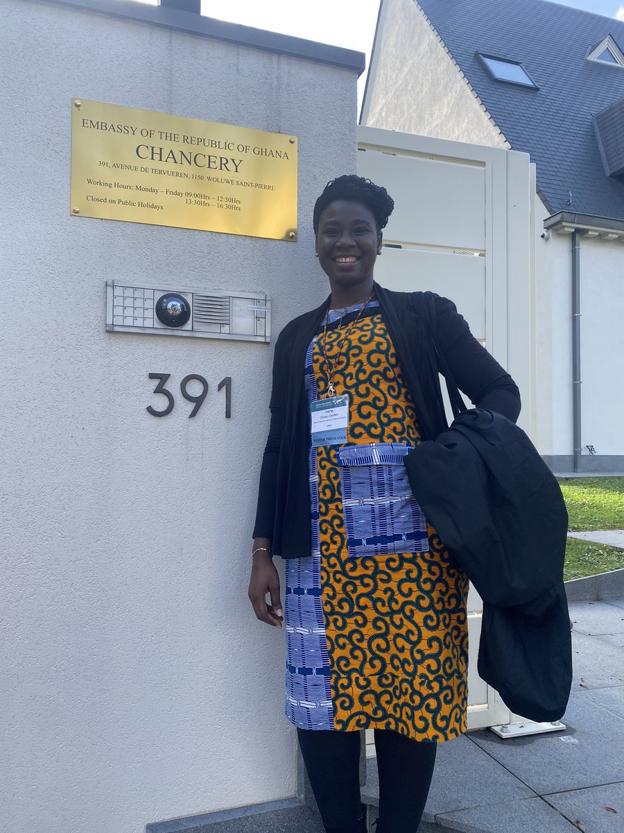 OffeiIrene's tweet photo. We had the honor of spending the afternoon with the Ghanaian ambassador to Brussels.She’s such a lovely and intelligent lady. https://t.co/qwZ9OtSnnN