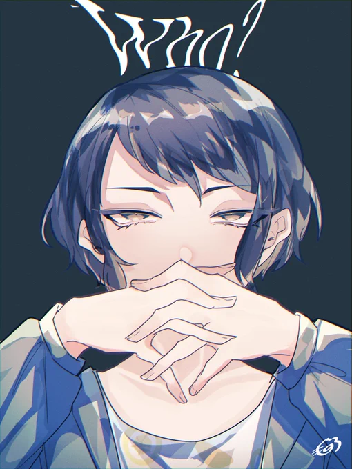 Who?#深夜の絵描き卓#illustration#イラスト 