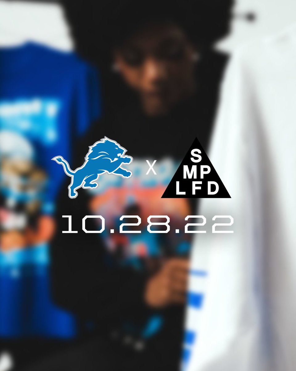 A new Lions x @smplfd design drops this Friday… 🐐