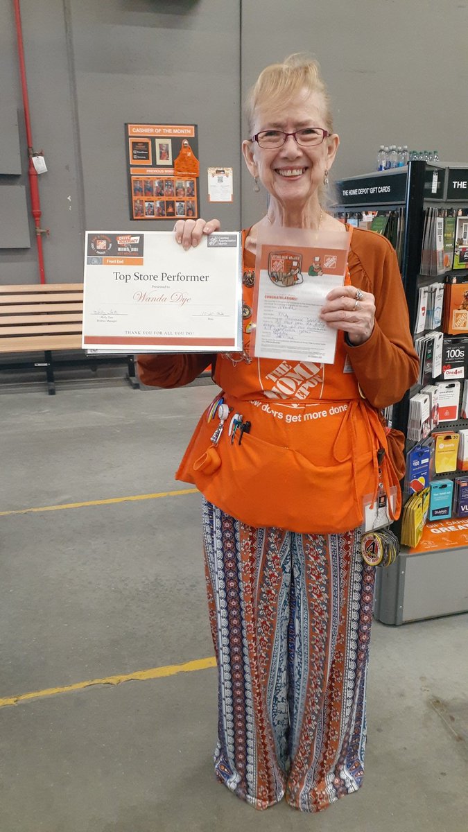 2022 CAM winner 💥💯🙌💥
Miss Wanda  is simply the BEST when it comes to taking care of our customers!  
YOU inspire me and everyone you meet!
So grateful to work alongside you🧡.
<a href="/hollytate122/">Hyperliquid</a> <a href="/cole91960676/">Cole SM at Clayton Home Depot 8412</a> <a href="/AmiRumsey/">AmyRumsey@THD#8412</a> <a href="/CrystalASDS8412/">Clayton, GA Home Depot #8412 ASDS</a> <a href="/kimberleybeach/">Kimberley</a> <a href="/wesleycopelan/">Wesley Copelan</a>