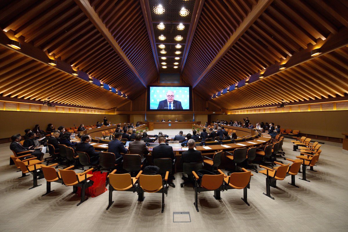 UNODC_CND's tweet photo. The 44th Meeting of HONLAP started today in Bangkok 🇹🇭 with over 150 delegates in attendance representing around 30 countries.

Participants are discussing regional drug trafficking trends, synthetic drugs handling &amp; disposal, alternatives to conviction &amp; punishment and more. https://t.co/10rmvu6PaR