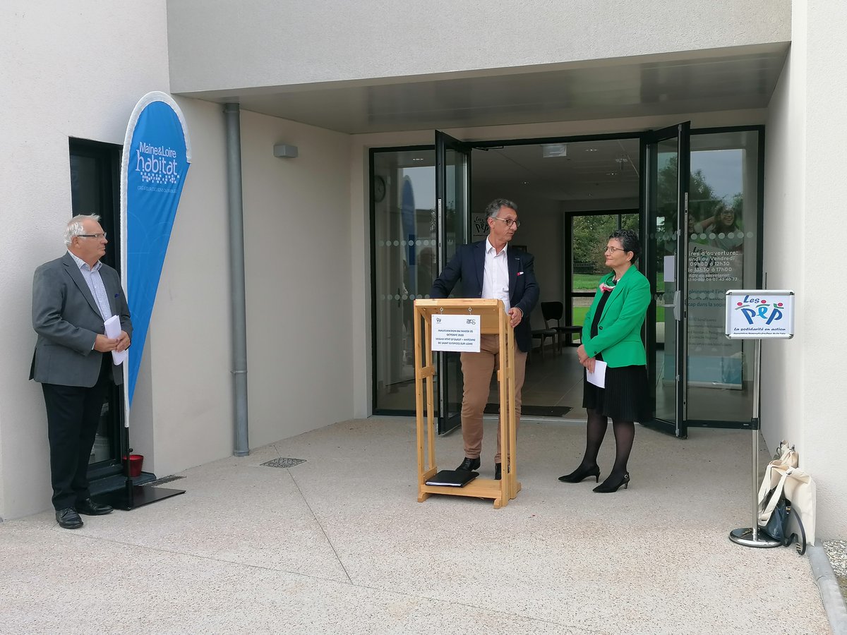 MeldomysGroupe's tweet photo. 📣[#Inauguration] Aujourd’hui avait lieu l’inauguration du #SESSAD (Service d’Éducation Spéciale et de Soins À Domicile) Vents d’Ouest à Saint-Georges-sur-Loire, permettant d’accueillir 21 jeunes de 0 à 20 ans. + d’infos : https://t.co/9toIbLbyGV
@alain_maingot @MPCHESNEAU https://t.co/6fqnXHCgu9