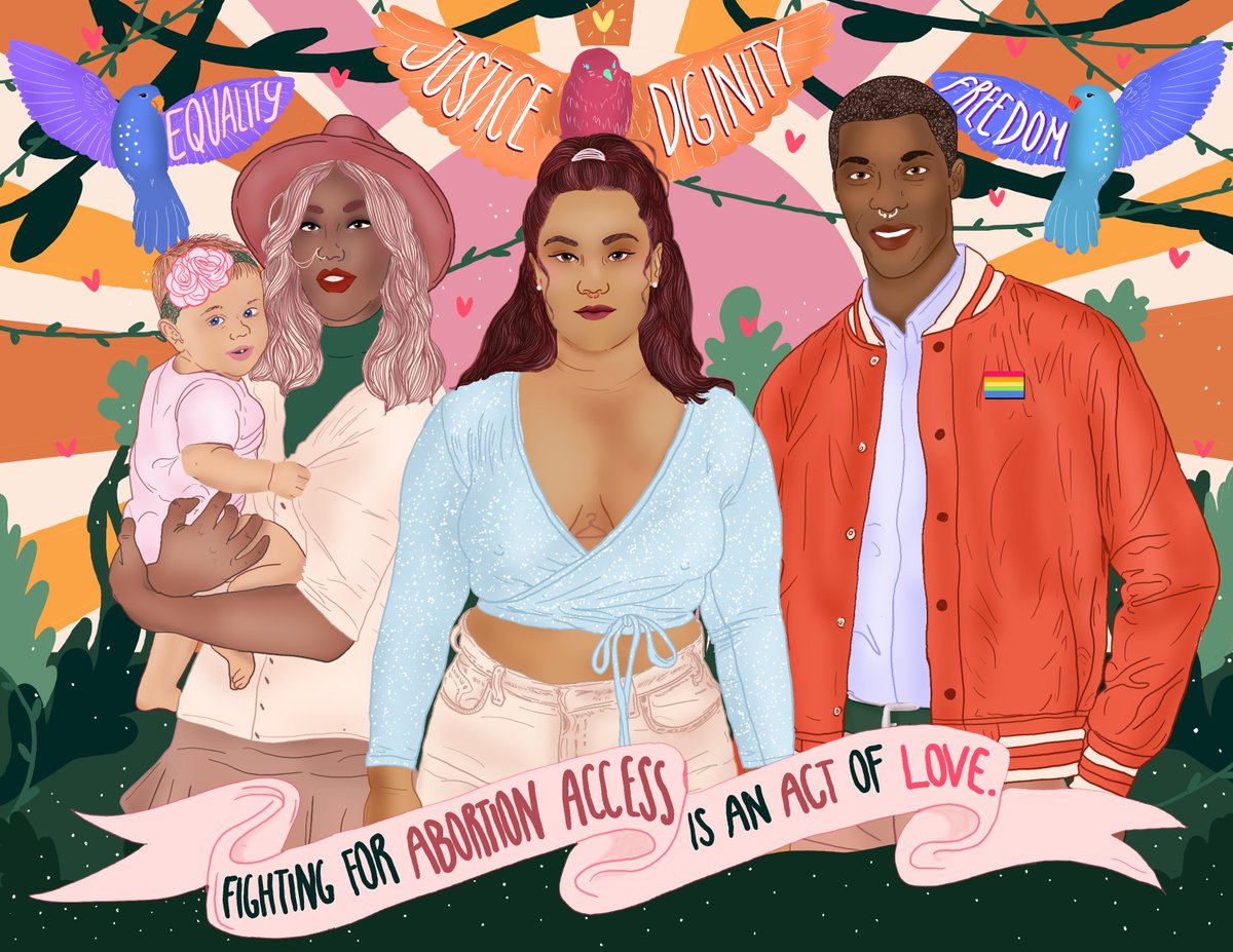 ❣️ fighting for abortion access is an act of love🦜