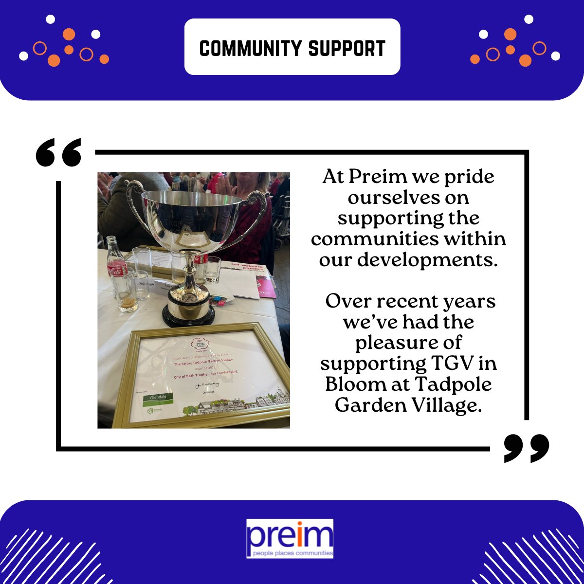 We are proud to work with some wonderful communities!

Read the full story about <a href="/in_tgv/">TGV In Bloom</a>'s recent achievement here: bit.ly/3DvF3ab

#community
#support
#workingtogether