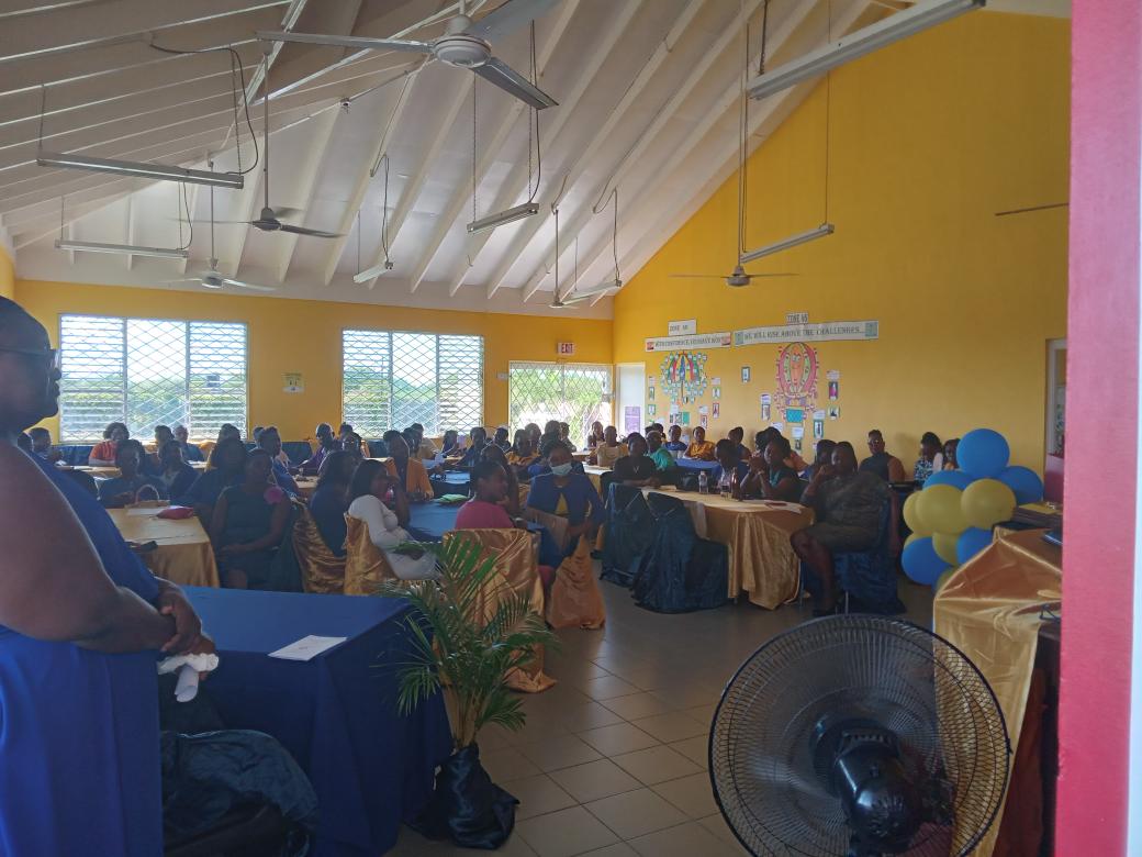 Resource Centre Day Celebration at the Clarendon Resource Centre for Zone 43. The practitioners are excited about the year of Early Childhood Development. #12StandardsMatter #YECD2022 <a href="/ECCJA/">Early Childhood Commission</a> <a href="/TavinaBrown1/">Tavina Brown</a> <a href="/a_sarowe/">Shereca A. Rowe</a> <a href="/GrantShaunette/">Shaunette Grant</a> <a href="/yvette_wilso/">Yvette Edwards-Wilson</a> <a href="/KarleneDesland2/">Karlene Deslandes</a> <a href="/SDixonreg6/">Simone Ellis Dixon</a>