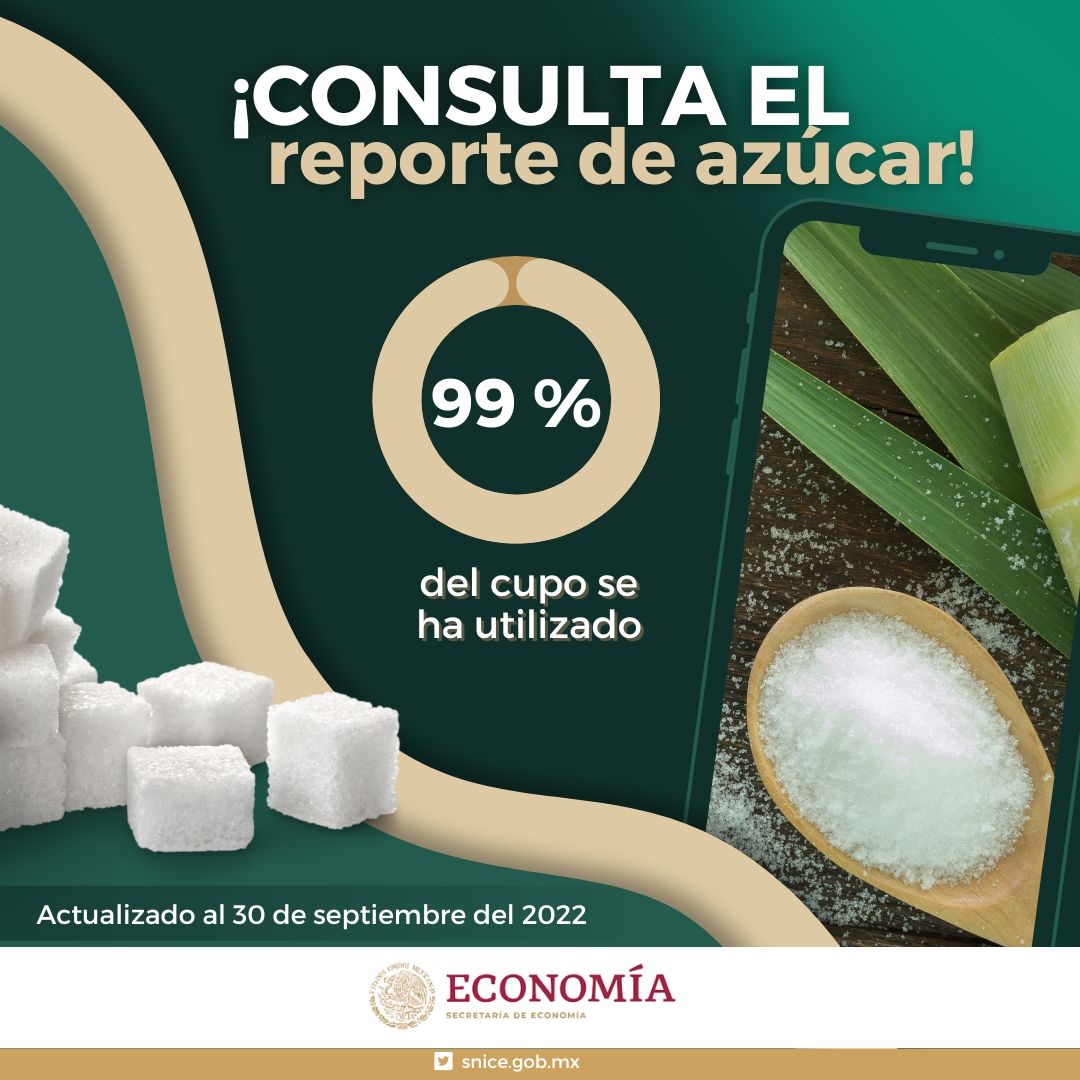 SNICEmx's tweet photo. 📢¡QUE NO SE TE PASE!
Ya puedes consultar el reporte de beneficiarios del cupo de azúcar, actualizado al 30 de septiembre.

https://t.co/r7eHtAJ9uj https://t.co/t8rtTQZJ5H