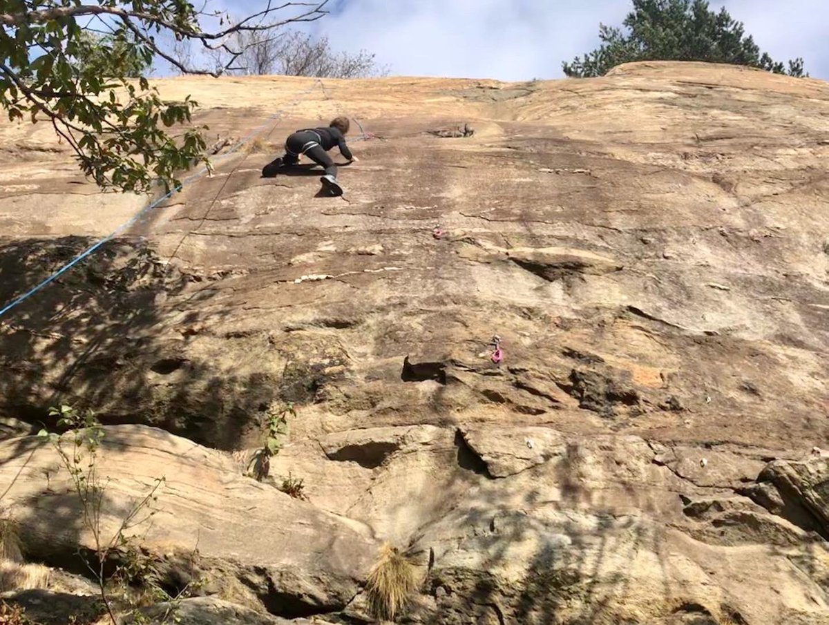 I had the most AMAZING time mountaineering in the Italian Alps a little over a week ago with @noboundaries_uk. Got to meet some wonderful people, learn new skills, experience breath-taking scenery, eat lots of yummy Italian food…hiking, scrambling, climbing, and via ferrata! 🥳