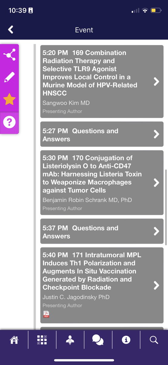 🎉 Many congrats to my co-presenters at the #ASTRO22 Bio 4 Session: Radiation-Induced Changes in Macrophage Biology!

⭐️ Really exciting work by all! ⭐️

<a href="/AnthonyNguyenMD/">Anthony T. Nguyen, MD, PhD</a> <a href="/BenjaminSchrank/">Benjamin Schrank, MD, PhD</a> <a href="/ShawnKimMD/">Shawn Kim</a> <a href="/JJagodinsky/">Justin Jagodinsky</a> <a href="/ASTRO_org/">ASTRO</a>
