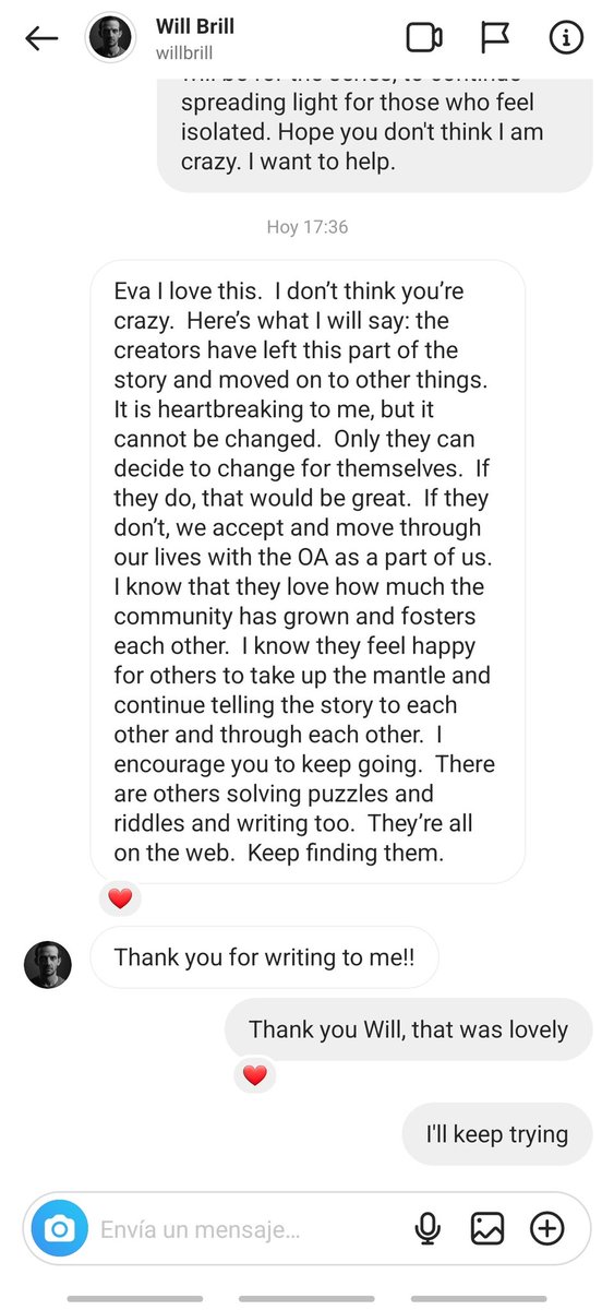 Awake_OA's tweet photo. They are definetely hearing and they are encouraging me to continue. #SaveTheOA #WakeUpOA #YCFM https://t.co/yHUzcK7vTF