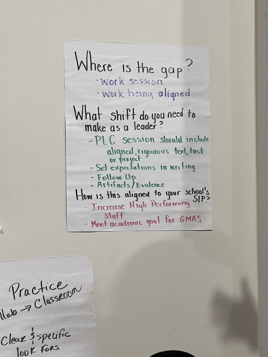 najadouglas5's tweet photo. Had an awesome Principal’s PLC today with @LindyPruitt @CynthiaSJewell Can’t wait to work on those shifts in my leadership practice! #principalslearntoo https://t.co/sFwHKFO4AP
