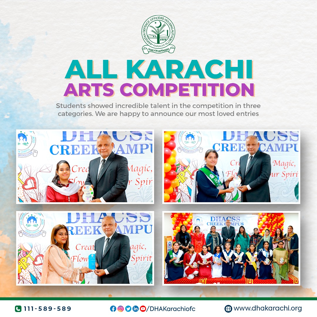 DHAKarachiOfc's tweet photo. Each participant poured their heart and soul into the artwork. We truly appreciate students for their creativity which is always a winner.
#DHA #DHAManagement #DHAKarachi #ArtsCompetition #dhacsskarachi #dhacss #dhaschools #dhacolleges #QualityEducation #BestSchoolsinDHA https://t.co/i1f3RTQZm8