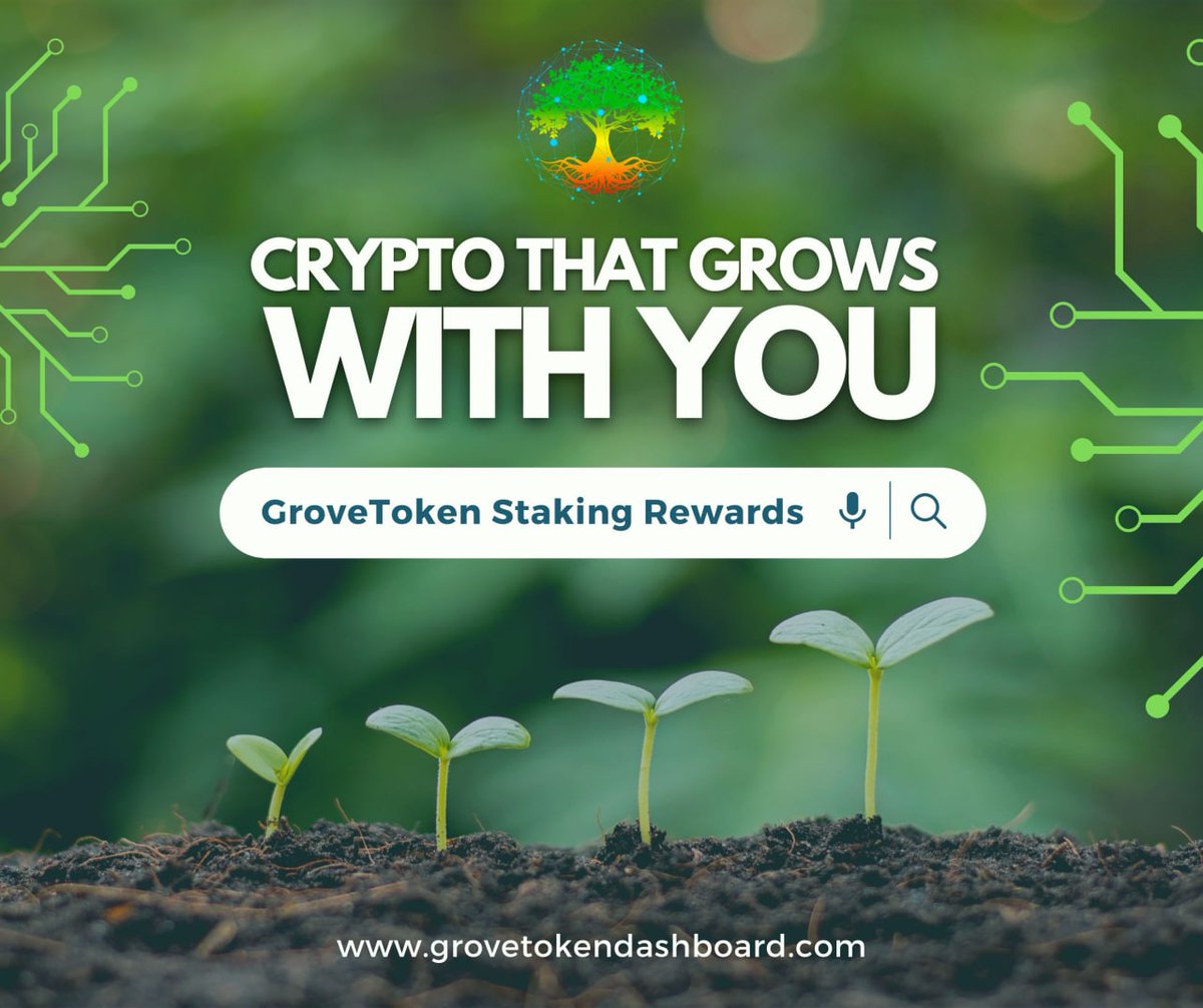MACGROUP8's tweet photo. @SGroveToken #GroveCares https://t.co/FRPCl88Pom