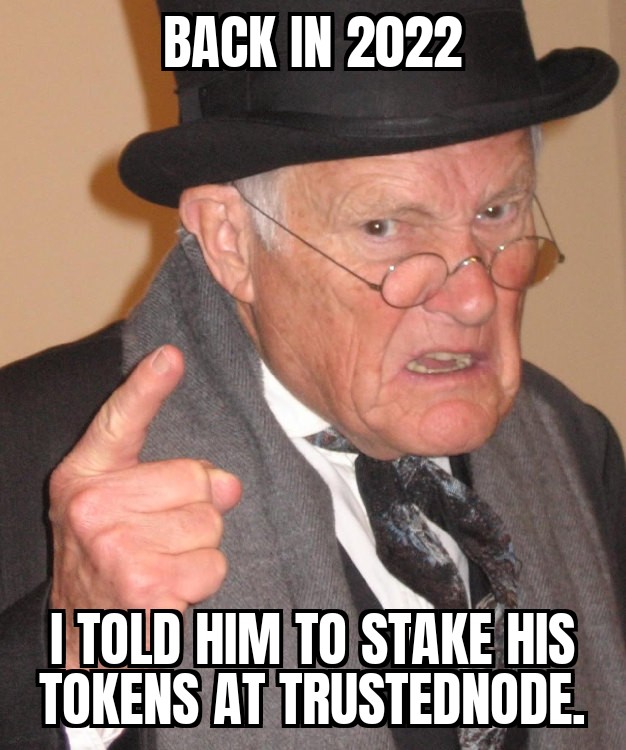SylasAtindehou's tweet photo. Nobody becomes rich just by keeping their money in banks, Simply let make your money more money for you.

Stake your tokens at @Trustednode and earn high APR to be prepared for upcoming bull run.

#trustednode #tnode #StakingRewards #Staking #StakeandEarn #PoSTokens https://t.co/2sSCUCWBF3