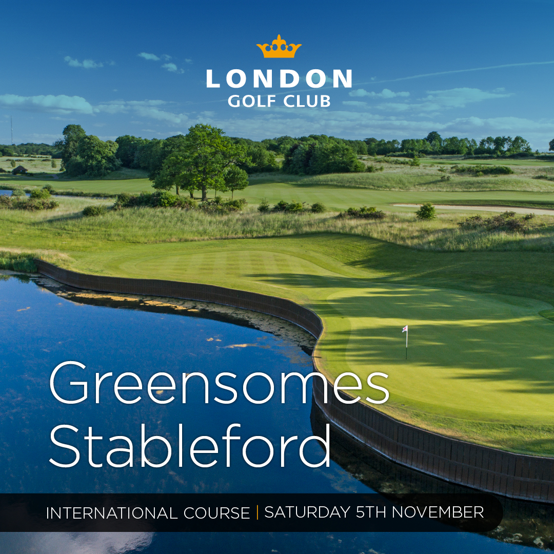 LondonGolfClub's tweet photo. Greensomes Stableford ๐
๐ Saturday 5 November
โณ๏ธ International Course
Members can enter now via the Golf Genius app.
#LondonGolfClub #LGCMembers https://t.co/6IcIhuDvUH