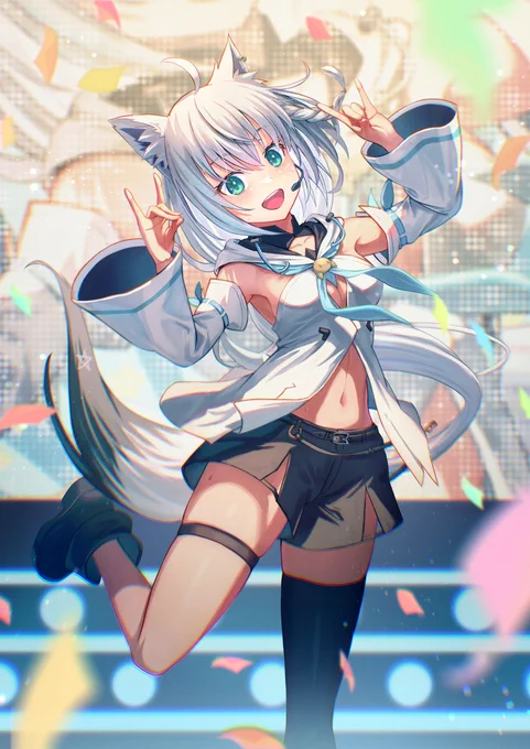 200万人おめでとうございまーす#絵フブキ 