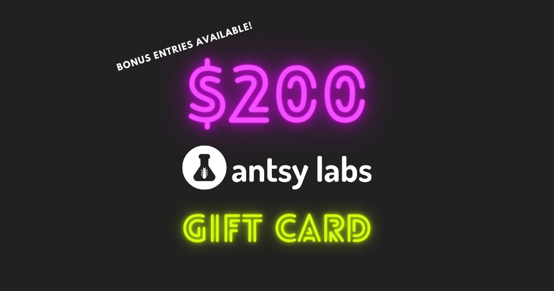 antsylabs's tweet image. For our October Giveaway, we're gifting one lucky member of the @antsylabs community a $200 gift card!

🐜 antsylabs.com/pages/antsy-la…