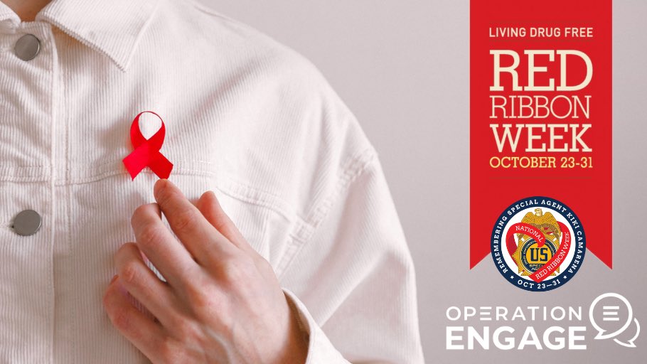 DEAKansasCity's tweet photo. It is Red Ribbon Week! Celebrate life and take action against #drugs.You can learn more about drugs in KC and how you can be a part of Red Ribbon Week at https://t.co/PhjHJhGSYP #OpEngageKC #GoRed4RedRibbon https://t.co/VnayNHDZ9c