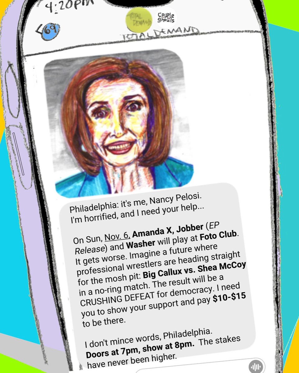 11.06 - Philadelphia, PA at Foto Club w/ <a href="/amandaxband/">amanda x</a> &amp; <a href="/washerfacts/">washer</a> + a no ring match btwn <a href="/CalluxPW/">BIG CALLUX</a> &amp; @TheSheaMcCoy