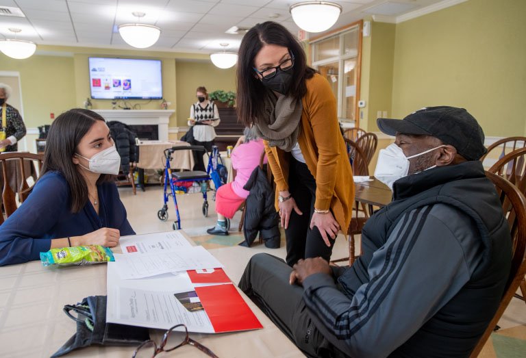 Sargent College, Boston University (@busargent) on Twitter photo Professor Magdalen Balz developed a Cognitive Wellness Program (CogWell) co-run by <a href="/buslhs/">BU Speech, Language, & Hearing Sciences</a> graduate students to help combat age-related cognitive decline in seniors who have experienced homelessness.
bu.edu/sargent/about-⦠Professor Magdalen Balz developed a Cognitive Wellness Program (CogWell) co-run by <a href="/buslhs/">BU Speech, Language, & Hearing Sciences</a> graduate students to help combat age-related cognitive decline in seniors who have experienced homelessness.
bu.edu/sargent/about-ā¦