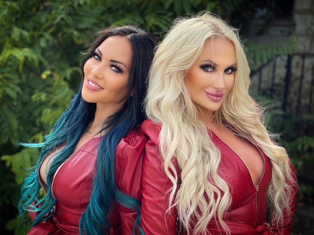 BRB gonna go release a new banger this Friday! 'Best Friend' out worldwide on 10/28 👯‍♀️ Pre-Save to win a bunch of merch from our soon-to-be-revealed 'Best Friend' collection! Smash the link bfan.link/butcher-babies… 📸 by @reelrage #butcherbabies #bestfriend #saweetie #dojacat