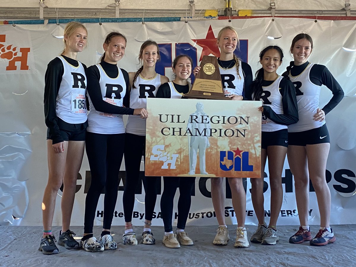 matts1303's tweet photo. Region 3-3A Regional Champions. Rogers Lady Eagles. @TexasXCCoaches @TXMileSplit @uiltexas https://t.co/nsaDuQlsO7