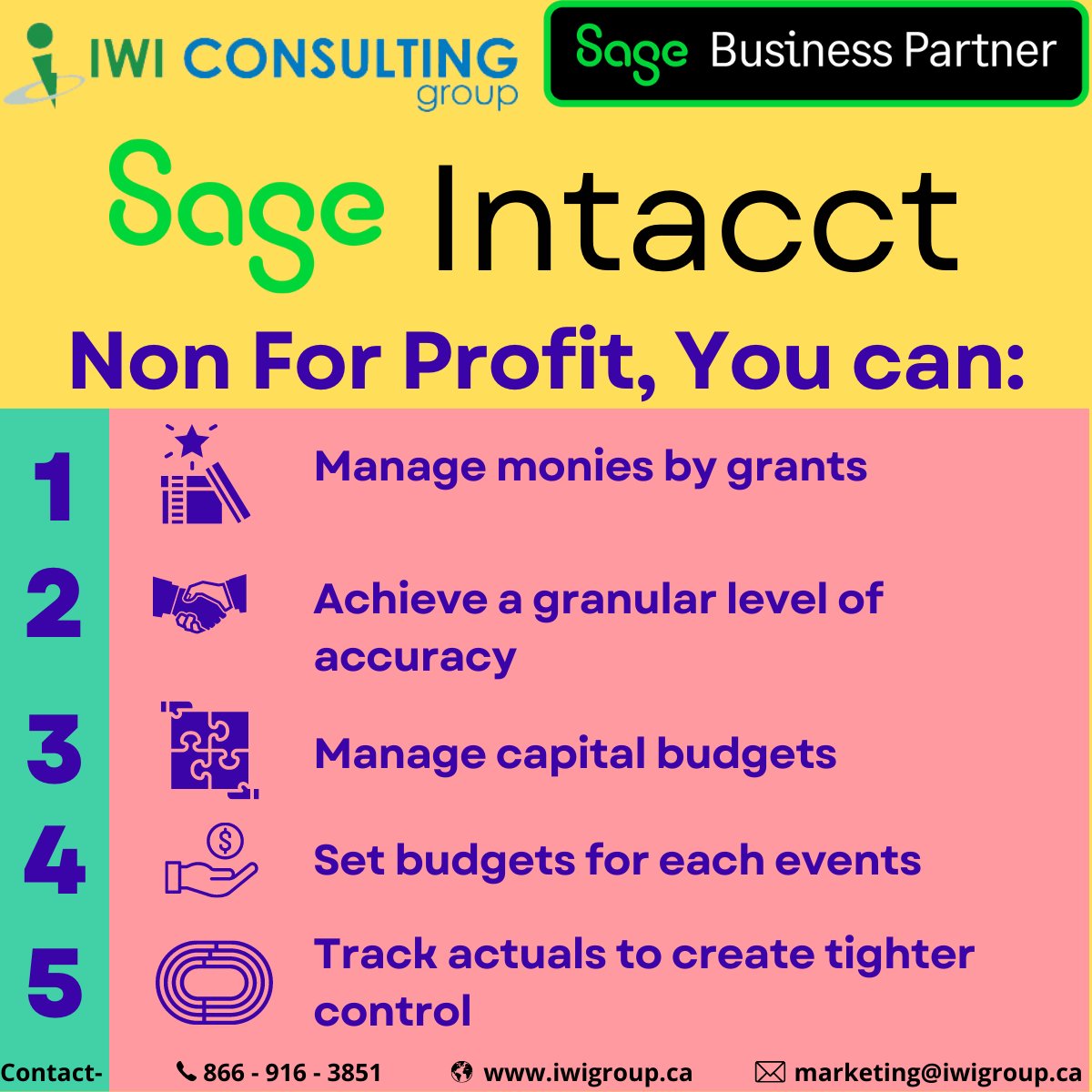 Sage Intacct financial management platform gives you features for centralized control and distributed responsibility in one system...

#iwiconsultinggroup #nonprofit  #tuesdayvibe  #Budget2023 

iwigroup.ca/industry/nonpr…