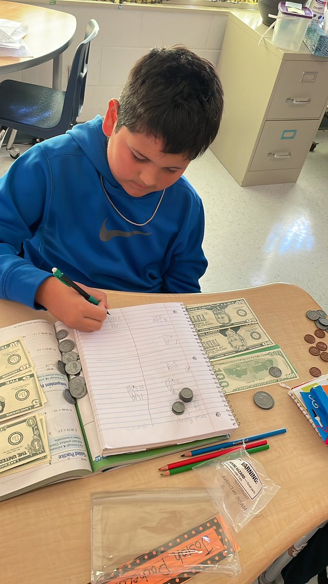 Teaching decimals with money!!