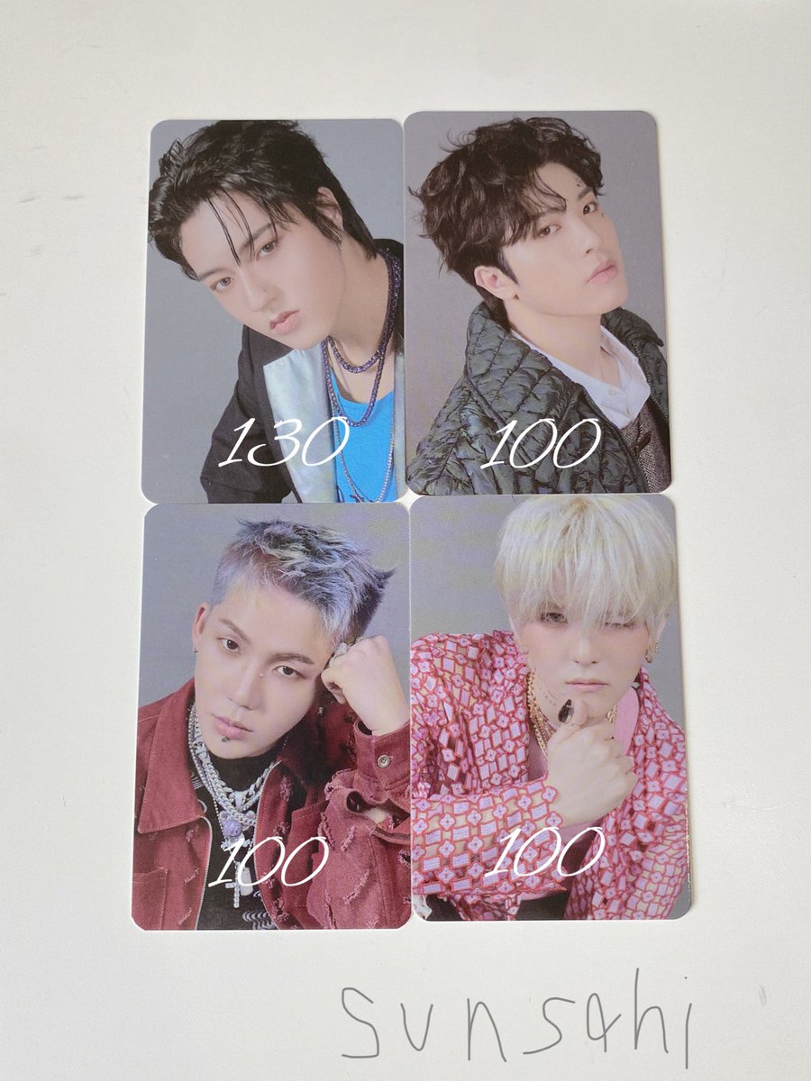 ─  พร้อมส่ง יִ / wts ready to ship yg benefit jeongwoo jaehyuk junghwan hyunsuk haruto yoshi จองอู แจฮยอก จองฮวาน ฮยอนซอก ฮารุโตะ โยชิ ꒳​˓ ꒱ 

꒰  price - in pics ฿

shipping fee 40 യ ⋆. 

#ตลาดนัดtreasure #ตลาดนัดเด็กสมบัติ #ตลาดนัดtresure