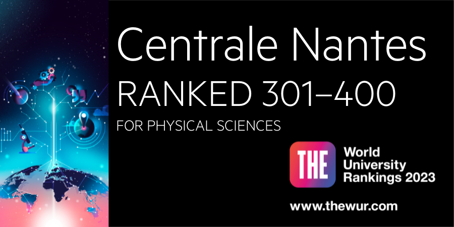 CentraleNantes's tweet photo. 🏆Times Higher Education World University Rankings by Subject 2023 : Centrale Nantes progresse en #Ingénierie et #SciencesPhysiques !
🔹Ingénierie : top 200
🔹Sciences physiques : top 400
🔹Informatique : top 500
👉 https://t.co/GTVgcaQ9LM #THEUniRankings #WUR2023 https://t.co/8qbIBVbaKi