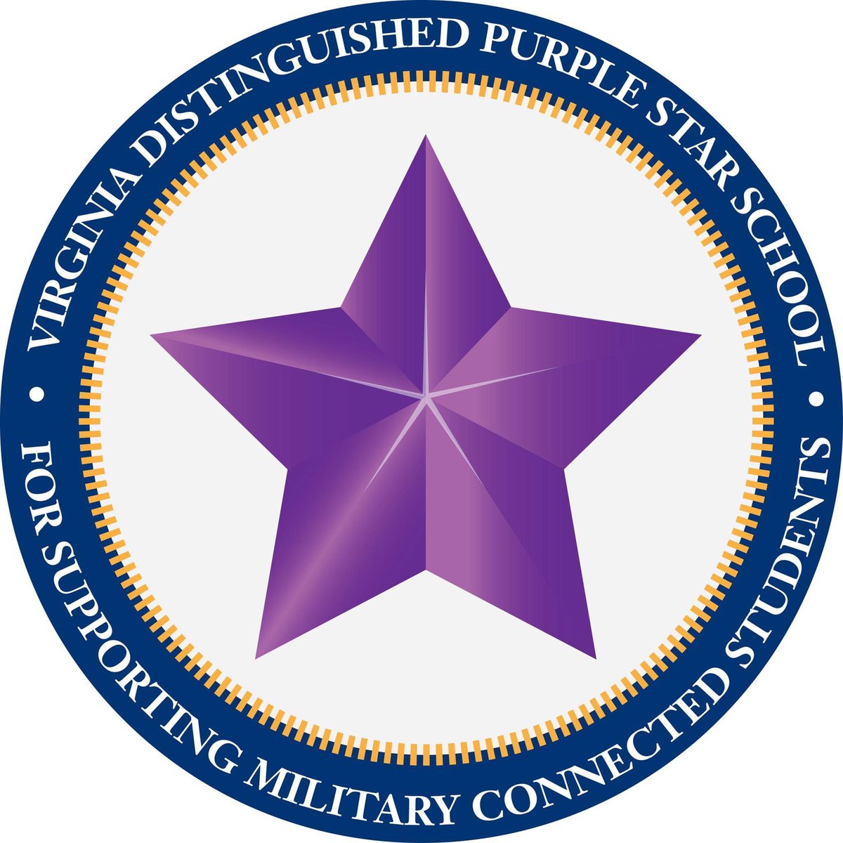 Warhill High School is proud to announce its distinction as a Virginia Distinguished Purple Star School, an award for "military-friendly schools that have demonstrated a major commitment to students and families connected to our nation’s military" (VDoE).  #WeAreWJCC