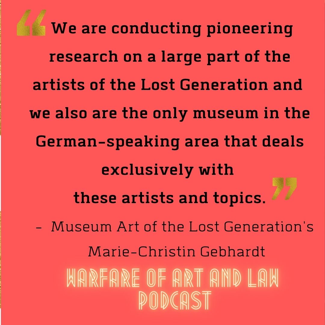 Museum “Art of the Lost Generation” is this month’s Glance at Culture feature with Marie-Christin Gebhardt sharing how this Salzburg gem celebrates the many artists labeled “degenerate” by the National Socialists #salzburgaustria #museuminterview #artandculture