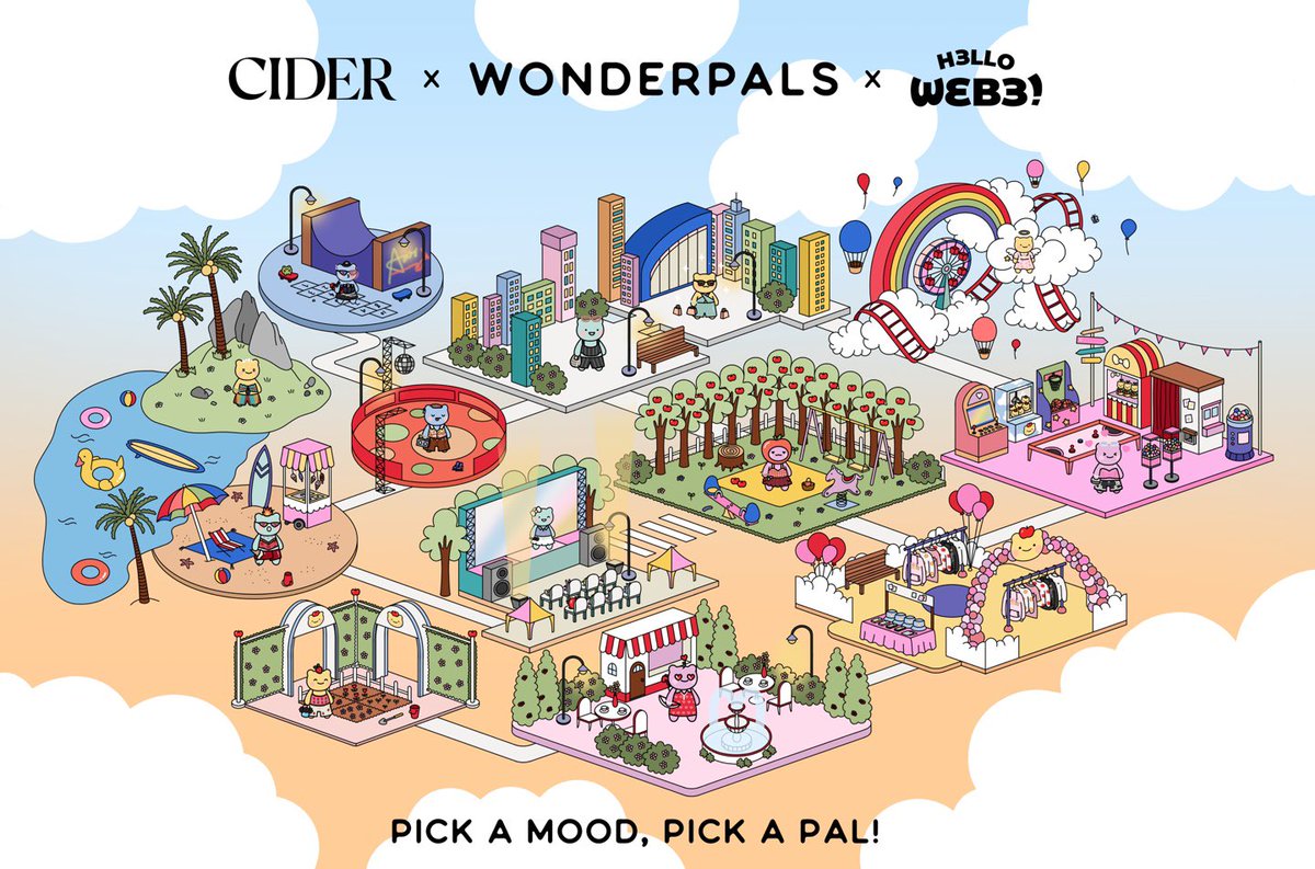 hello_web3's tweet photo. Ciderpals WL Giveaway 🧸

원더팔스와 샵사이더의 공식 협업 NFT 사이더팔스 화이트리스트 50개

✔️팔로우
@ShopCider @WonderPals @hello_web3
✔️좋아요&amp;RT
✔️덕팔이 좋아하는 친구 태그

⏰-24시간 https://t.co/0vGQfDEut9