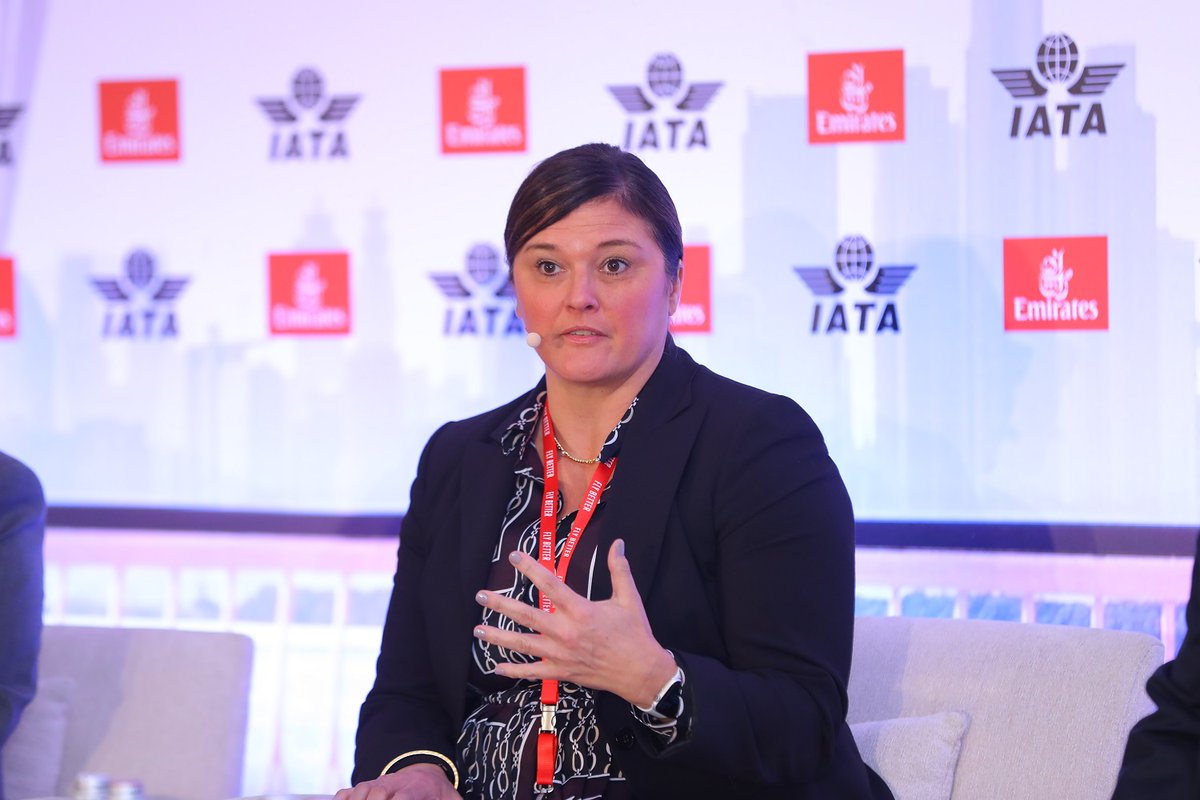 IATA's tweet photo. Asking for help is a sign of strength not weakness, @Boeing Wellbeing Strategy Leader Tara Sherman tells the #IATASafetyConference during the Employees Mental Health panel discussion. https://t.co/exzERsQJxb