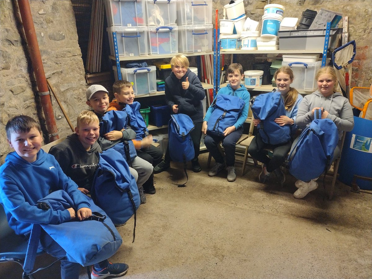 GlenburnPrimary's tweet photo. Getting kitted out for the week... #KitStore #P7BDolphinHouse https://t.co/1wmrprOHcQ