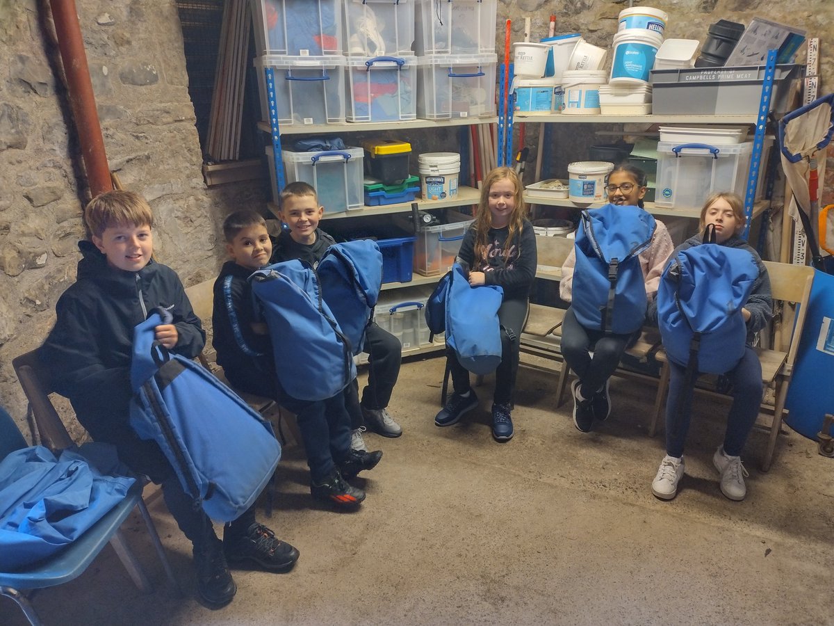 GlenburnPrimary's tweet photo. Getting kitted out for the week... #KitStore #P7BDolphinHouse https://t.co/1wmrprOHcQ