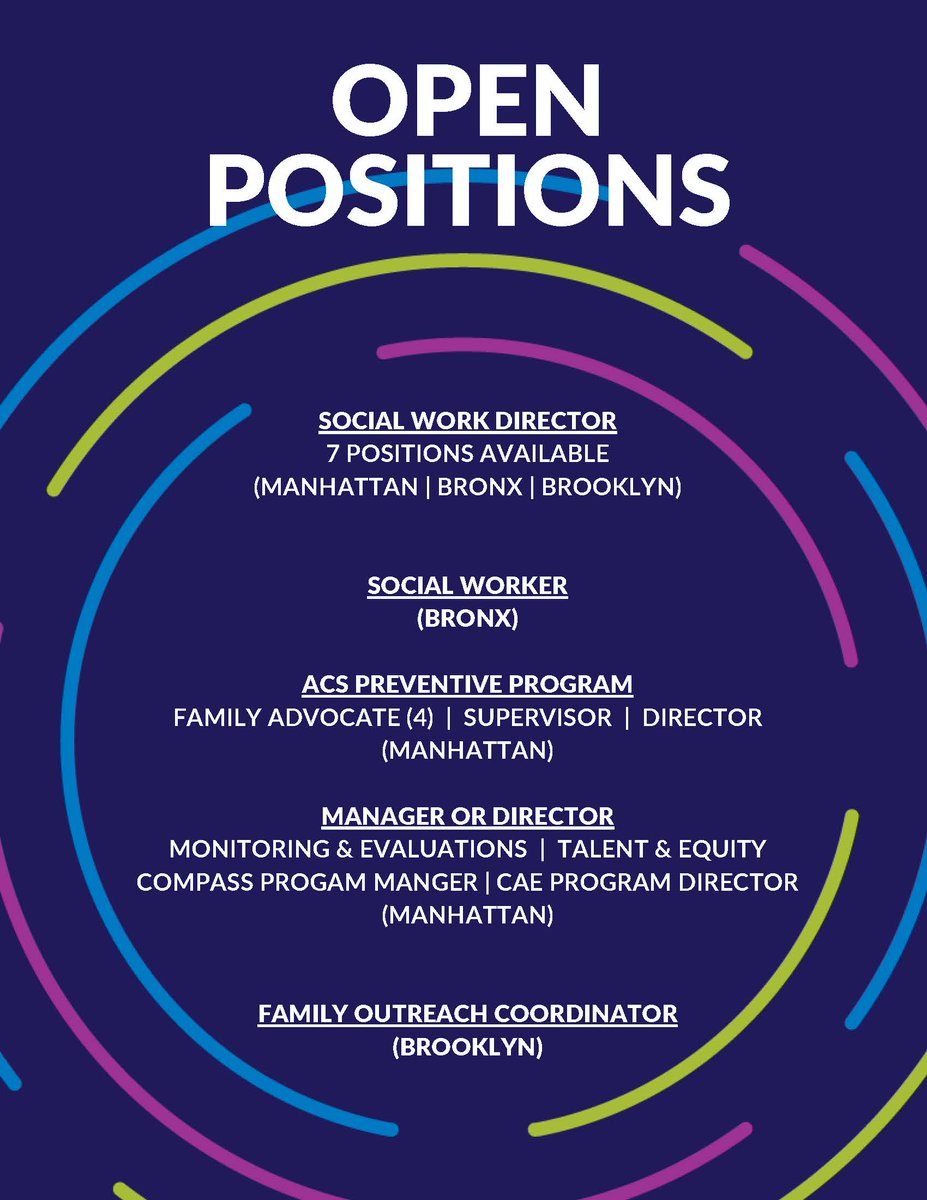 Partnership with Children is hosting a virtual job fair TOMORROW from 5pm-7pm! We are currently searching for full-time Social Work Directors, Social Workers, Family Outreach Coordinators, and more! Scan to RSVP! #NowHiring #JobOpening