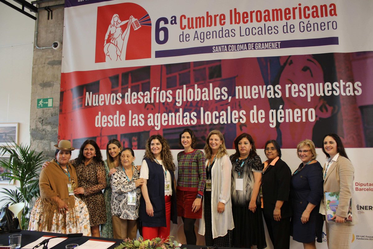 La alcaldesa de Santa Coloma de Gramenet (Barcelona) substituye a Paola Flores Jaramillo, Secretaria de Derechos Humanos de Ecuador en la presidencia de la Red iberoamericana de municipios por la igualdad de género
buff.ly/3FfqQQ7