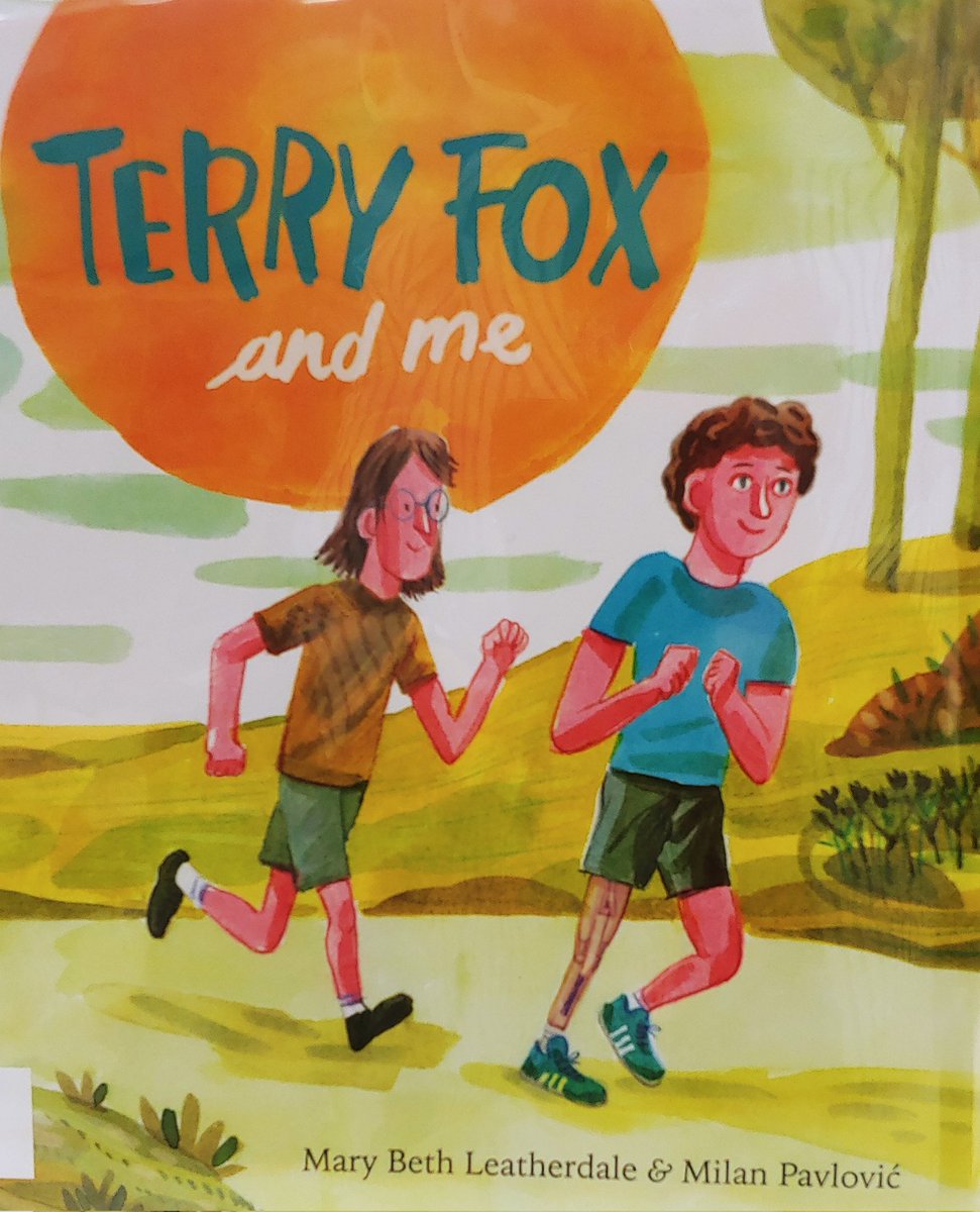 westmaplemedia's tweet photo. #BPSReads22 "One step at a time..." is central to the tenacity &amp; work ethic of Terry Fox. An inspiration for students who know challenges &amp; want to move through them with hope. @mbleatherdale @TundraBooks @WestMapleEle @BirminghamPS #MISchoolLibrary #BPSLibraries https://t.co/fKKl0fjzS8