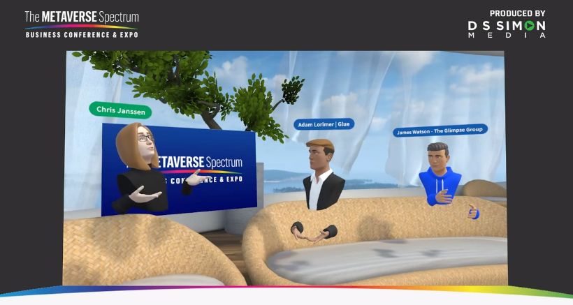 MetaverseSpect1's tweet photo. How to bring your company into the metaverse? 

Come find out yourself w/ Dr. Christine Janssen @edstutia,  Adam Lorimer @glue_collab, and @jamescwatson, in the metaverse!

Join now: https://t.co/YL7dKGAc7p

#metaverse #web3 #business #office #remotework https://t.co/nEGABV0XtY