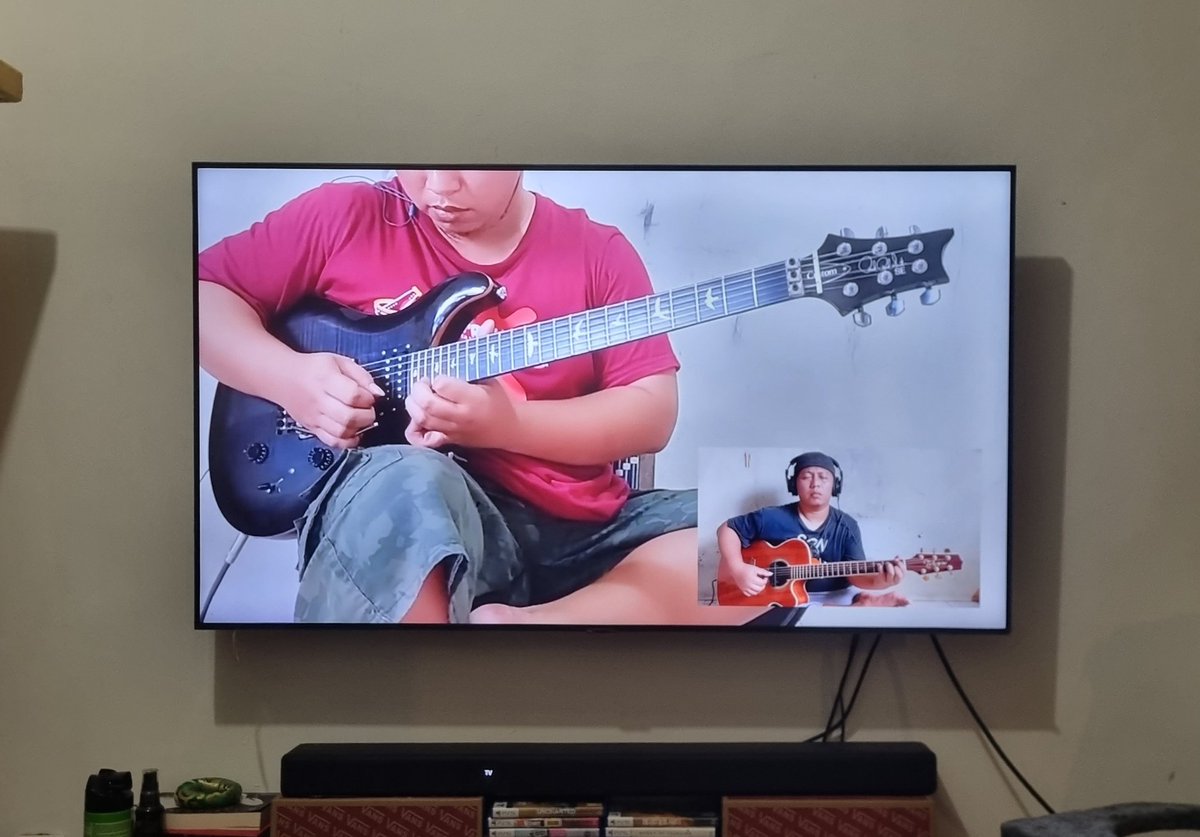 Gawat Alip Ba Ta udah pake gitar listrik