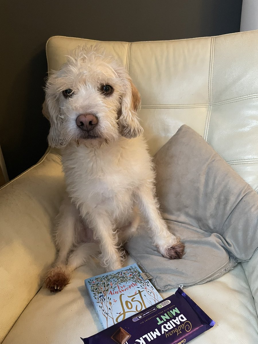 #giveaway time!
For a chance to win a signed copy of LOST and a huge slab of chocolate, please FOLLOW me, LIKE and RT this post, tagging someone you think might be interested too.
(Dog not included!)
Ends Sunday 30th at midday. Uk and Ireland only
#giveaways #teenbook #books
