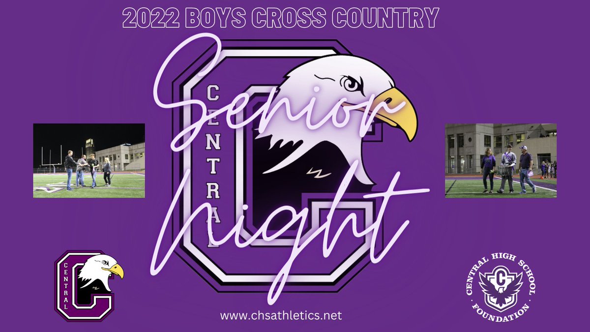 #CentralAthleticDepartment: Boys Cross Country Senior Night! Thank you Seniors! Once an Eagle always an Eagle! 

#TheCentralEagleWay #DowntownProud

chsathletics.net/photos/2022-xc…