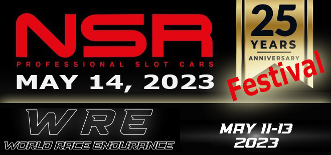 slotcar_today's tweet photo. #NSRFactory 25Th Anniversary Festival + World Race Endurance 1:32 #SlotCar
Read More: https://t.co/nLUYF2o5oU
#slot #slotcars #slot132 #scalemodel #scale132 #slotcarracing #nsr #nsrfactory #festival #anniversary https://t.co/qUpFl1WFeQ