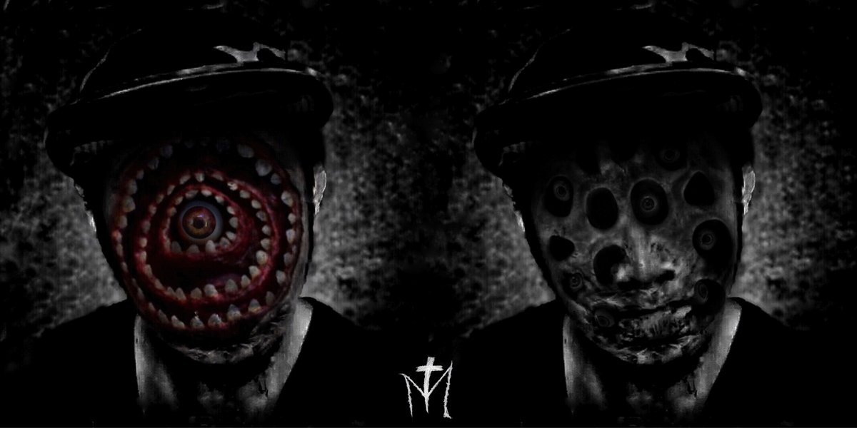 Are you Trypophobia.!?   If not... 
Congratulations you're so lucky.

"Devil's Couple Trippophobia".....

It's behind the door at 
opensea.io/collection/kno…

#8mm #filmnoir #dark