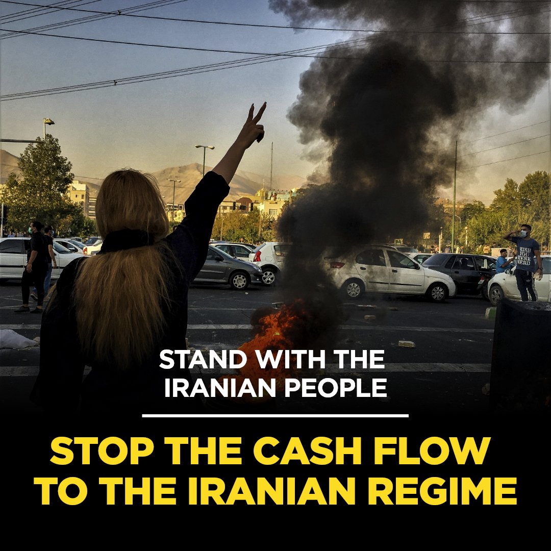 Stand with the Iranian people.

Tell Congress to cut off the cash flow to their oppressors.

📲 ACT NOW: aipac.org/stopIran