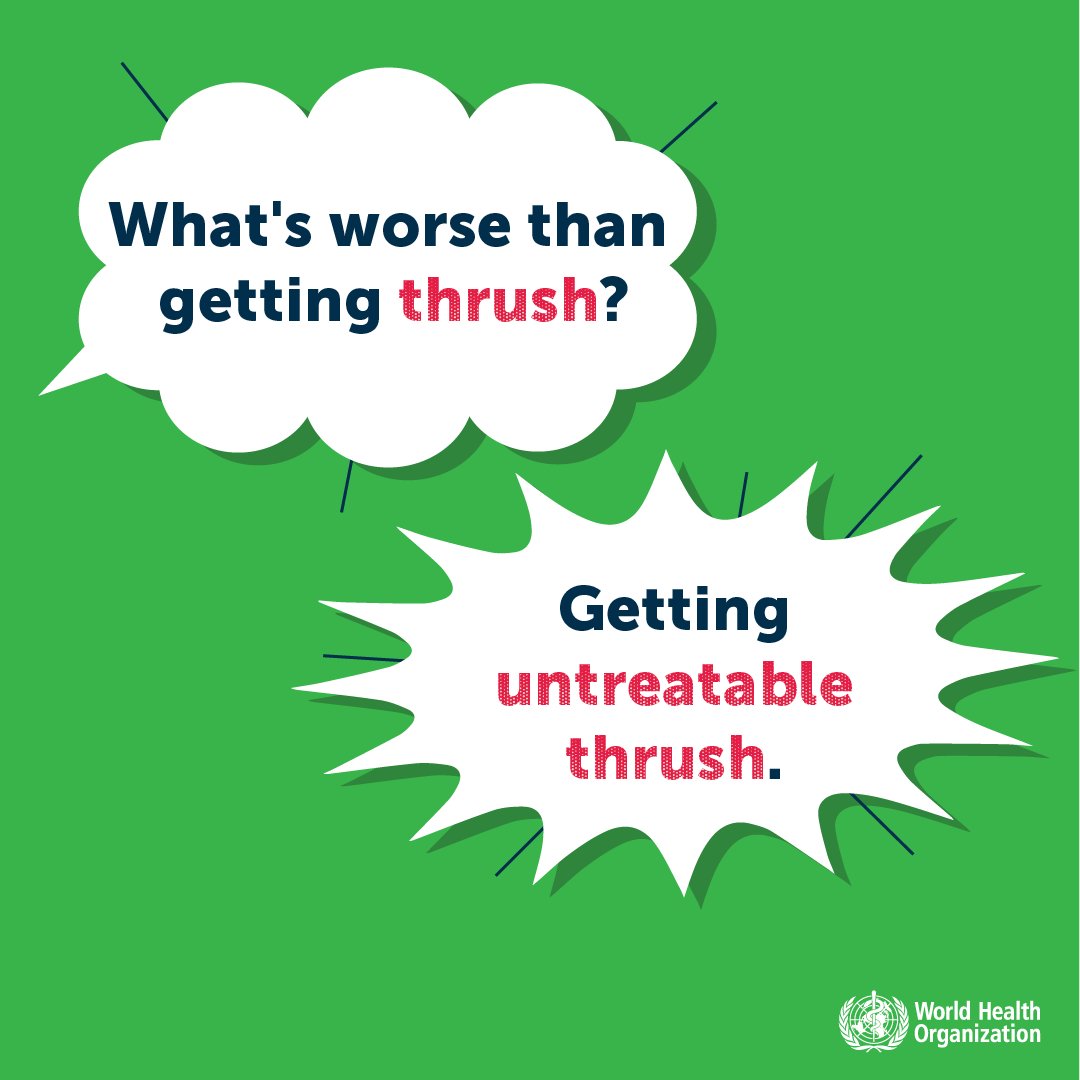Imagine having thrush that cannot be treated❓ When fungi that cause common infections become more resistant to treatment, the risks of contracting invasive infections also rise. Treatments working less well is a global problem for all of us 😱 📌 bit.ly/3N6QcBi