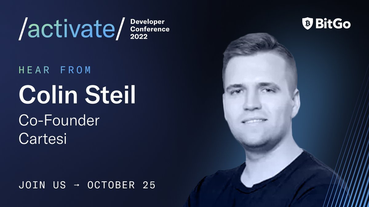 cartesiproject's tweet photo. Hacking at #ETHSanFrancisco? Stop by #ActivateDevCon today and join Co-Founder @colinsteil in the Web3 Essential Tools panel: https://t.co/A1lWsJPOmL

It's all about you, the developer at Activate. Come hear insights from @hypotenuse_labs @SolidBlockCo @arcade_xyz @CertiK @BitGo https://t.co/fcOeWlbLso