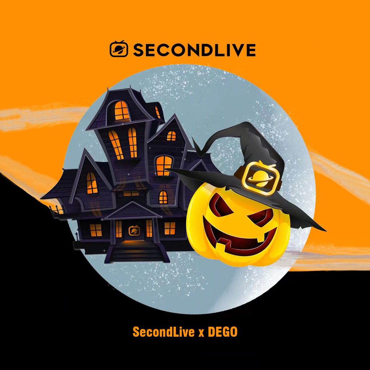 🎃𝐃𝐞𝐠𝐨 𝐅𝐢𝐧𝐚𝐧𝐜𝐞 𝐱 𝐒𝐞𝐜𝐨𝐧𝐝𝐋𝐢𝐯𝐞 𝐇𝐚𝐥𝐥𝐨𝐰𝐞𝐞𝐧 #Giveaway🎃
🧌 $500 in $dego + #Halloween2022 #NFTs +OATs 🧌

🪩 𝐓𝐨 𝐄𝐧𝐭𝐞𝐫
⭐️Follow <a href="/dego_finance/">DEGO</a> x <a href="/SecondLiveReal/">SecondLive</a>
⭐️Like &amp;RT
⭐️Finish tasks on <a href="/Galxe/">Galxe</a> galxe.com/degofinance/ca…

⏰Oct 25 - Nov 4